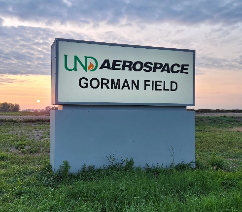 Gorman Field Sign